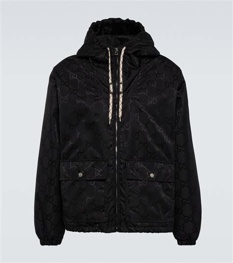 black gucci jacket womens|gucci off the grid jacket.